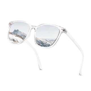 Foto 1 | Foto 1 | Gafas De Sol Myiaur Polarizadas Cuadradas Con Espejo Para Mujer - Venta Internacional.