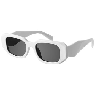 Foto 1 | Foto 1 | Gafas De Sol Mosanana Trendy Rectangle Creamy White Para Mujer Y Hombre - Venta Internacional.