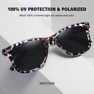 Foto 5 | Foto 5 | Gafas De Sol Meetsun Retro Polarizadas 100% Protección Uv (paquete De 3) - Venta Internacional.