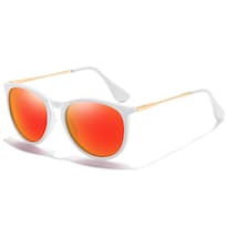 Gafas De Sol Chbp Polarizadas Con Protección Uv400  Retro  Redondas - Venta Internacional.
