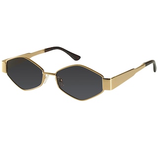 Foto 1 | Foto 1 | Gafas De Sol Mosanana Retro Hexagonales Con Montura Metálica Para Mujer - Venta Internacional.