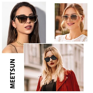 Foto 2 | Foto 2 | Gafas De Sol Meetsun Retro Polarizadas 100% Protección Uv (paquete De 3) - Venta Internacional.