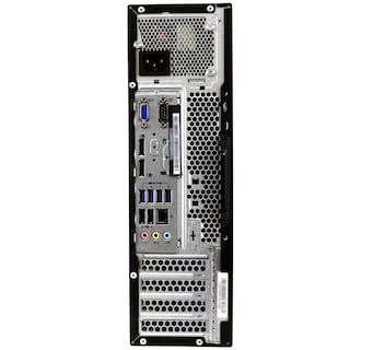 Foto 3 | Foto 3 | PC Lenovo SFF M93P color Negro Core I5 con 8 GB y 500 GB HDD Monitor Cuadrado de 19 \" Reacondicionado Clase A