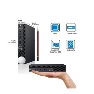 Foto 3 | Foto 3 | Pc Dell 3070 Tiny I5-9500 16gb en Ram y 512gb Ssd + 500gb Hdd + lcd 20 pulgadas Reacondicionado