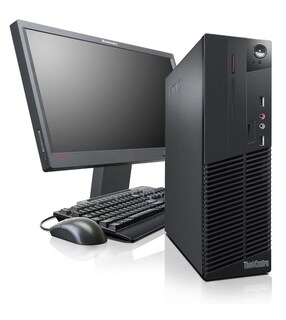 Foto 1 | Foto 1 | Pc Lenovo M79 Sff,amd A8, 8gb Ram, 1tb Ssd, Monitor 20'', Equipo Clase A, Reacondicionado