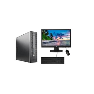 Foto 1 | Foto 1 | PC HP 705 G1 SFF AMD A8 12 GB RAM 256 GB SSD Monitor 19 Pulgadas Reacondicionado