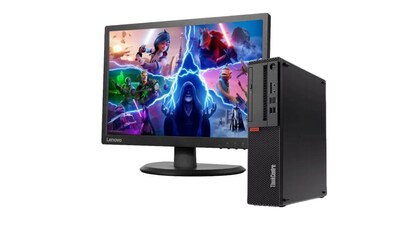 Foto 1 | Foto 1 | Pc Lenovo M715s Amd A6, Monitor De 20 Pulgadas, 512gb Ssd, 16gb Ram, Reacondicionado