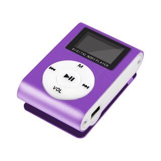 Foto 1 | Foto 1 | Reproductor Mp3 Portátil con Radio Fm y Usb Purple - Venta Internacional
