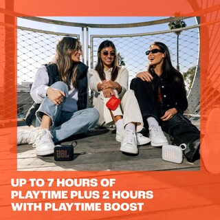 Foto 6 | Foto 6 | Altavoz Bluetooth JBL Go 4 Blanco Ultraportátil Resistente al Agua - Venta Internacional