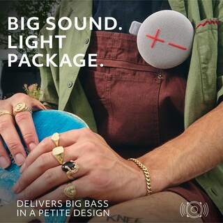 Foto 5 | Foto 5 | Altavoz Bluetooth Ultimate Ears Miniroll Impermeable Gris - Venta Internacional.