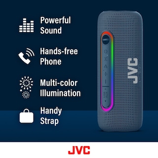 Foto 2 | Foto 2 | Altavoz Inalámbrico Jvc Sppa5bta Iluminado De 20 W Con Tws Azul - Venta Internacional.