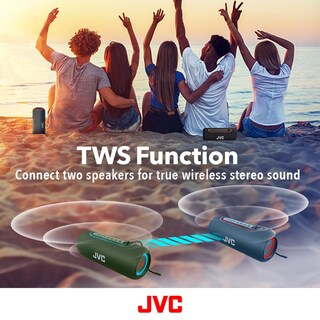 Foto 3 | Foto 3 | Altavoz Inalámbrico Jvc Sppa5bta Iluminado De 20 W Con Tws Azul - Venta Internacional.