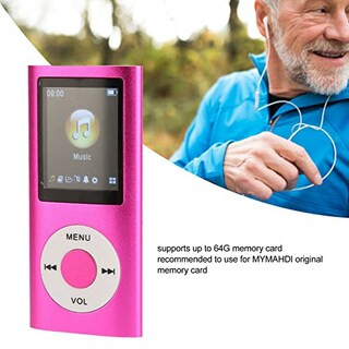 Foto 4 | Foto 4 | Reproductor MP3 Ashata con Bluetooth LCD de 1,8 Pulgadas 64 GB - Venta Internacional
