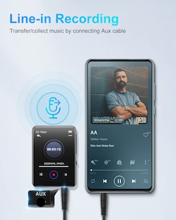 Foto 4 | Foto 4 | Reproductor Mp3 Jolike De 64 Gb Con Bluetooth, Pantalla Táctil Completa De 2.4 Pulgadas - Venta Internacional.