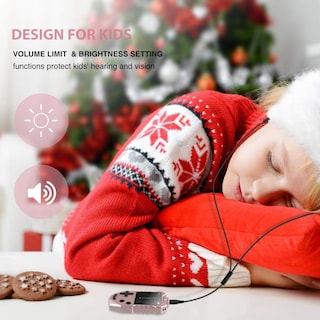 Foto 2 | Foto 2 | Reproductor Mp3 Agptek K1 Para Niños De 8 Gb Con Altavoz Fm Radio Rose - Venta Internacional.