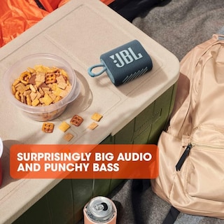 Foto 7 | Foto 7 | Altavoz Bluetooth JBL Go 3 Impermeable a Prueba de Polvo Camuflaje - Venta Internacional
