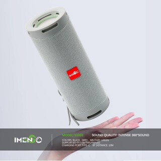 Foto 5 | Foto 5 | Altavoz Bluetooth Imenso Outdoor Portable Negro - Venta Internacional.