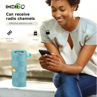 Foto 7 | Foto 7 | Altavoz Bluetooth Imenso Outdoor Portable Camuflage - Venta Internacional.