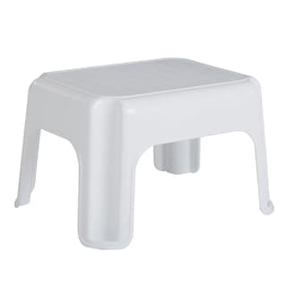 Foto 2 | Foto 2 | Taburete Rubbermaid De Plástico Duradero Con Cuello Rugoso, 300 Kg, Blanco - Venta Internacional.