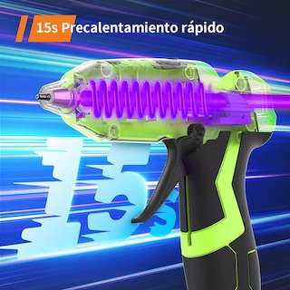 Foto 2 | Foto 2 | Pistola de Silicón Eo Safe Imports Esi11305 Verde Inalámbrica