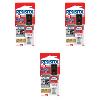 Foto 1 | Foto 1 | Pack 3 Resistol Power Epoxy Metal 25g Henkel