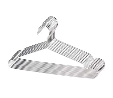 Foto 1 | Foto 1 | Perchas Belug Resistente De Acero Inoxidable Sólida 42 CM color Plata 10 PZAS