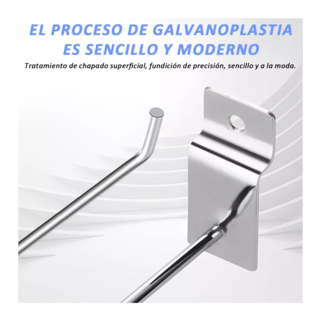 Foto 2 | Foto 2 | Ganchos Belug para Panel 30 Piezas