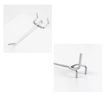 Foto 2 | Foto 2 | Gancho Perfocel Panel Paq. 50 Piezas, Plata