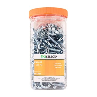 Foto 1 | Foto 1 | Eye Bolts Selecta Eb142j Acero Y Zinc Cromato 1/4-20 X 2 - Venta Internacional.