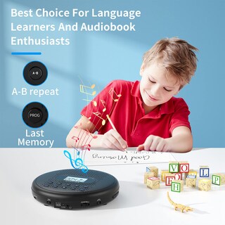 Foto 5 | Foto 5 | Reproductor De Cd Portátil Arafuna Con Altavoces Estéreo Duales - Venta Internacional.