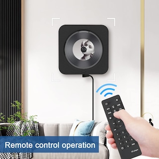 Foto 5 | Foto 5 | Reproductor de Cd Micocious Portátil con Bluetooth y Radio Fm Negro - Venta Internacional