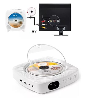 Foto 4 | Foto 4 | Reproductor de CD y DVD Blanco Bluetooth con Montaje en Pared