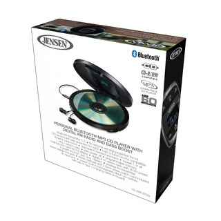 Foto 6 | Foto 6 | Reproductor De Cd Portátil Jensen Professional Cd-60r-bteb Bluetooth - Venta Internacional.
