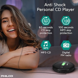 Foto 2 | Foto 2 | Reproductor De Cd Portátil Philco Con Reproducción De Mp3 Y Radio Fm - Venta Internacional.