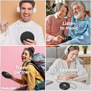 Foto 7 | Foto 7 | Reproductor De Cd Portátil Philco Con Reproducción De Mp3 Y Radio Fm - Venta Internacional.