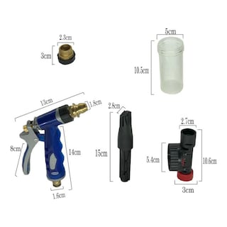 Foto 4 | Foto 4 | Pistola Pulverizadora De Espuma Para Lavado De Coches De Alta Presión, Aleación Azul, 600 G - Venta Internacional.