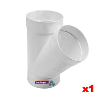 Foto 2 | Foto 2 | Pvc Yees Plomeria Canalizacion Ventdepot Mxsys-014 1 Piezas Blanco