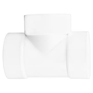 Foto 3 | Foto 3 | Tee Sencilla Pvc Plastico Ventdepot Mxtes-007 50 Piezas Blanco