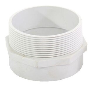 Foto 2 | Foto 2 | Adaptador Gal de Pvc Blanco Ventdepot Mxsag-002 10 Piezas Blanco