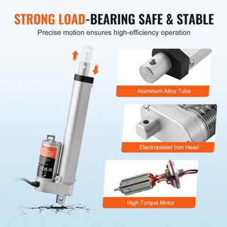 Foto 5 | Foto 5 | Actuador Lineal Vevor 12v 1000n 6cm Con Soporte De Montaje Ip54 - Venta Internacional.