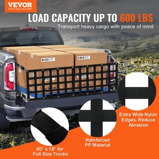 Foto 2 | Foto 2 | Extensor De Plataforma Para Camión Tailgate Net Vevor, 60 X 45 Cm, Con Correas - Venta Internacional.