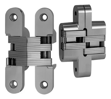 Foto 1 | Foto 1 | Bisagra Oculta Zamak Inox 19x95mm Bruken Brk4240 2 Piezas