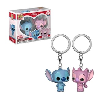 Foto 1 | Foto 1 | Llaveros Funko Pop de Pareja Disney Stitch y Angel