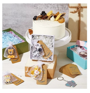 Foto 3 | Foto 3 | Llaveros de Animales para Baby Shower y Fiestas Temáticas 24 Piezas