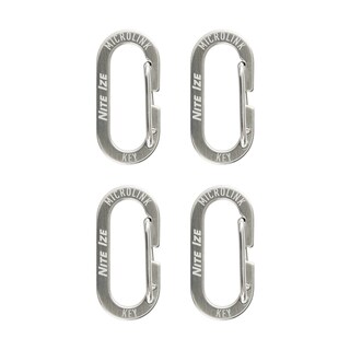 Foto 3 | Foto 3 | Minillaveros Moscarabiner Nite Ize Microlink De Acero Inoxidable Paquete De 4 - Venta Internacional.