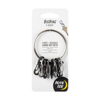 Foto 1 | Foto 1 | Llavero Nite Ize Bigring Steel S-biner Con Mosquetones - Venta Internacional.