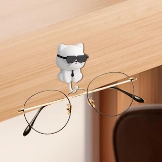 Foto 4 | Foto 4 | Llavero Con Forma De Gato Lafande Lindas Gafas De Sol Con Forma De Gato Para Decoración De Pared - Venta Internacional.