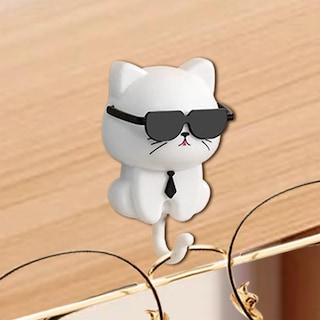 Foto 7 | Foto 7 | Llavero Con Forma De Gato Lafande Lindas Gafas De Sol Con Forma De Gato Para Decoración De Pared - Venta Internacional.