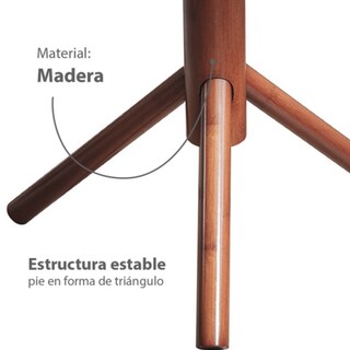 Foto 4 | Foto 4 | Perchero Ilios Innova Minimalista de Madera con 8 Ganchos Marrón