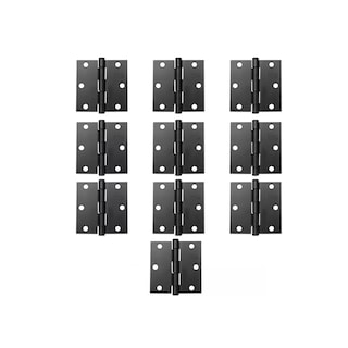 Foto 1 | Foto 1 | Bisagras Eo Safe Imports Esi-8376 color Negro Mate 3 X 3 \" con Tornillos 10 Pzas